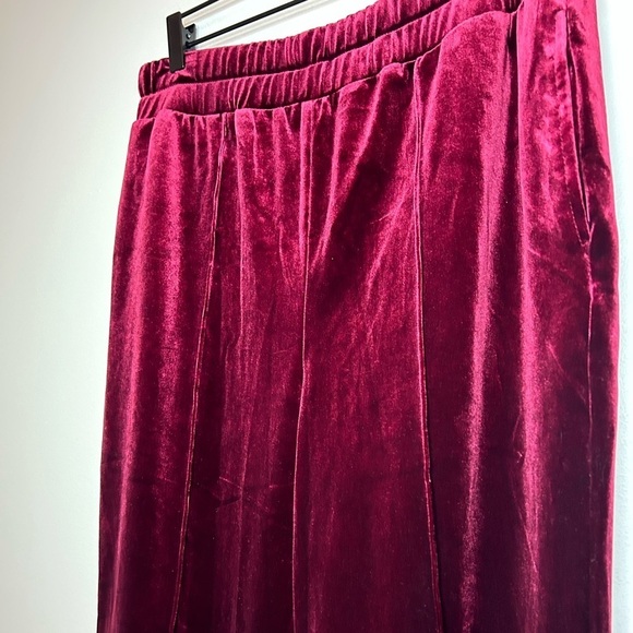 NWT I.N.C. Women’s Velvet Jogger Pants Size L - Picture 5 of 10